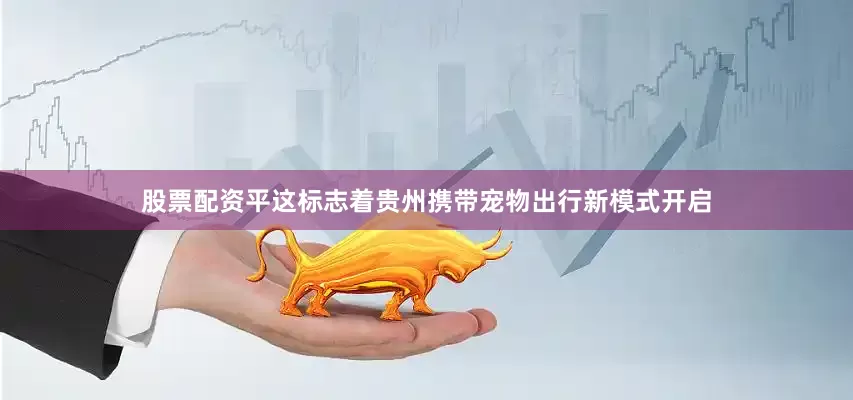 股票配资平这标志着贵州携带宠物出行新模式开启