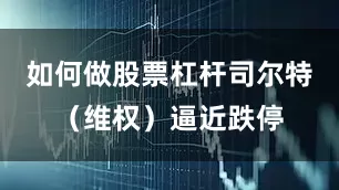 如何做股票杠杆司尔特（维权）逼近跌停