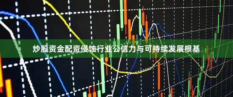 炒股资金配资侵蚀行业公信力与可持续发展根基